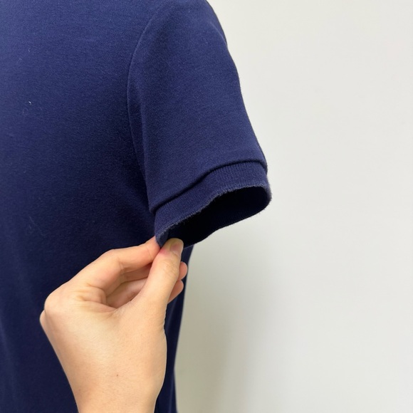 Ralph Lauren Dark Blue Button Down Polo Shirt - Picture 6 of 8
